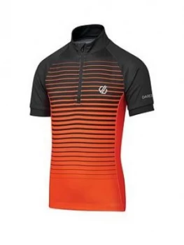 Image of Dare 2b Go Faster Unisex Cycling Jersey - Grey, Size 5-6 Years