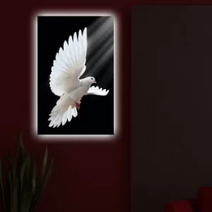 Image of 4570DACT-49 Multicolor Decorative LED Lighted Canvas Painting