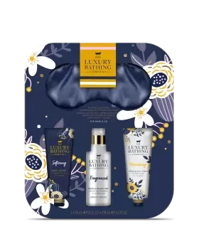 Image of The Luxury Bathing Company Wild Poppy & Pomelo Eyemask & Co. 2 x 50ml + 100ml