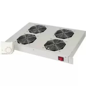 Image of Digitus DN-19 FAN-4-HO 19" 4 x Server rack cabinet fan Grey