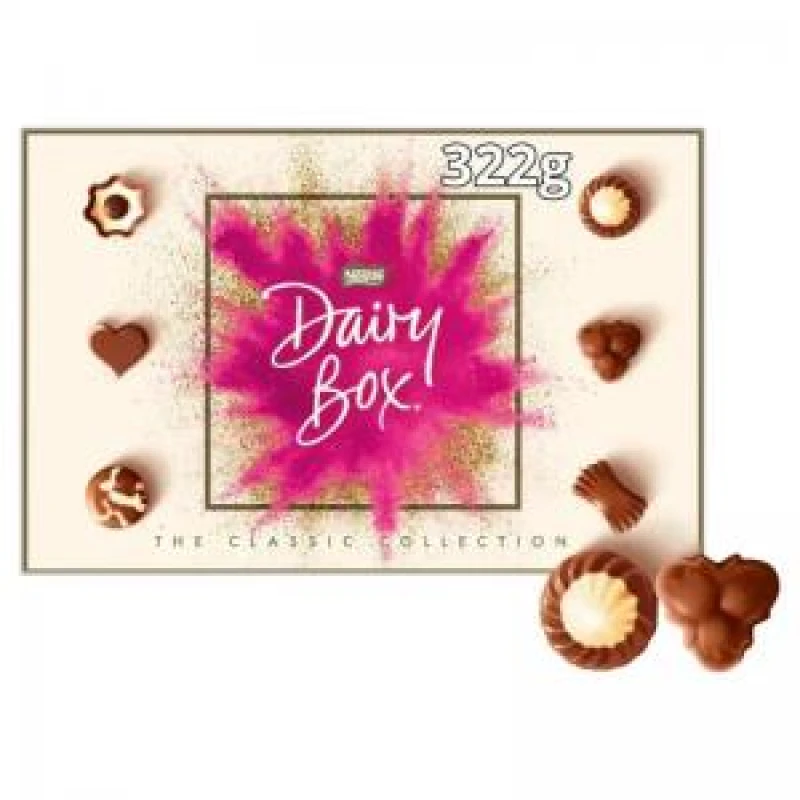 Image of Dairy Box Chocolates Bonbon Carton Pack 322g - 12576253 EXR56517NE