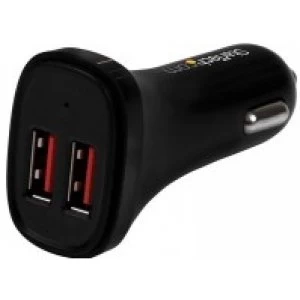 Image of Dual Port USB Car Charger 24w 4.8a