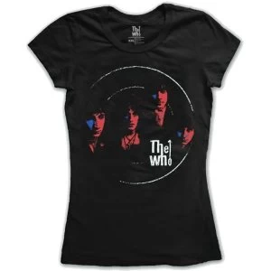 Image of The Who - Soundwaves Womens Medium T-Shirt - Black