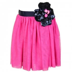 Image of Marc Jacobs Children Girls Party Mesh Skirt - Neon 48A