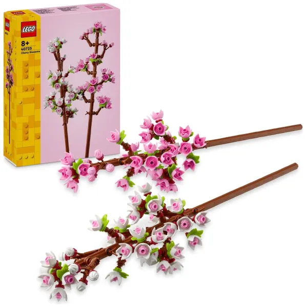Image of LEGO Creator Cherry Blossoms Flowers Decor Set 40725