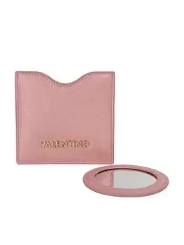 Image of Valentino Bags Zenzero Mirror And Wallet Gift Box - Pink, Women