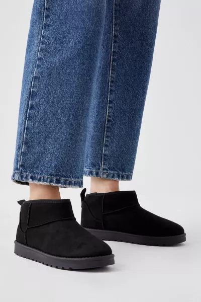 Image of Monika Comfort Ultra Mini Faux Sheepskin Fur Ankle Boots