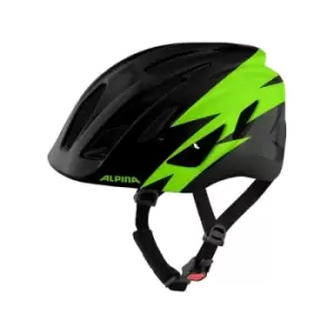 Image of Alpina Pico Junior Tour Helmet Black Green 50-55cm