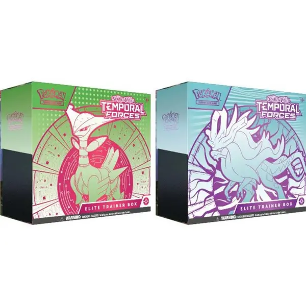 Image of Pokemon TCG Scarlet & Violet 5 Temporal Forces Elite Trainer Box (1 at Random)