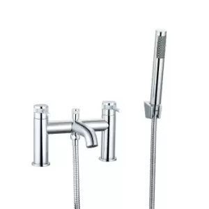 Image of Chrome Bath Shower Mixer Tap - Axel