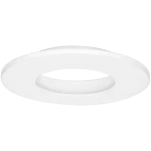 Image of Aurora Enlite E5 Fixed IP65 Aluminium Downlight Bezel White - EN-BZE5W