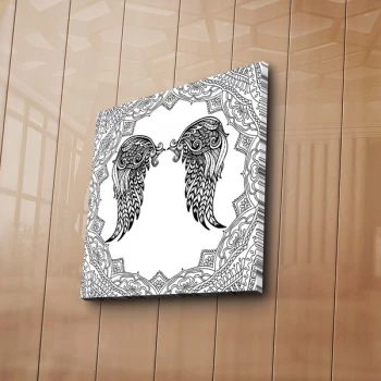 Image of BOYA-49 - No Pen Multicolor Paintable Decorative Canvas Painting