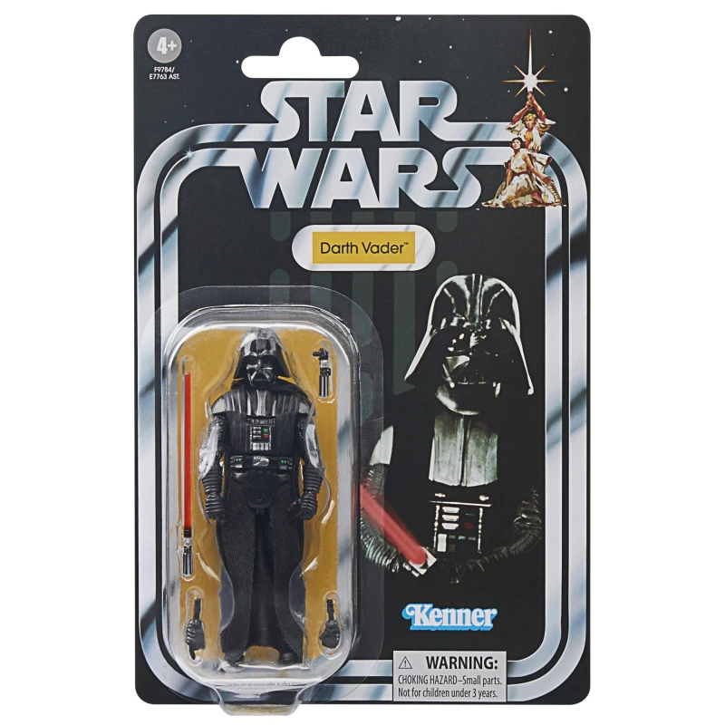 Image of Hasbro Star Wars The Vintage Collection Darth Vader, Star Wars: A New Hope Action Figure (3.75”)