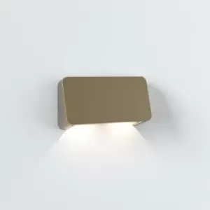 Image of Astro Incline Twin COB Integrated LED Coastal Wall Lamp Coastal Solid Brass IP65