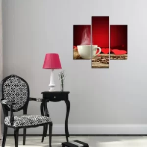 Image of 3MDF-033 Multicolor Decorative MDF Painting (3 Pieces)