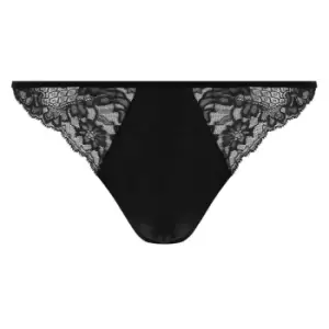 Image of Calvin Klein Lace Thong - Black