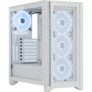 Image of Corsair iCUE 4000D RGB Midi Tower White