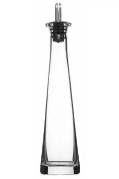 Image of Italian Pyramid Glass Oil Bottle - 200ml