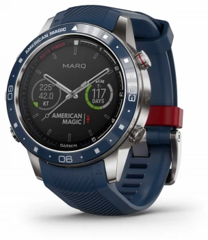 Image of Garmin MARQ Captain American Magic Edition (Blue and Red Watch