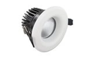 Image of Integral Lux Fire 70mm cut-out IP65 Fire Rated Downlight 6W 38W 4000K 410lm 36 deg beam angle Dimmable