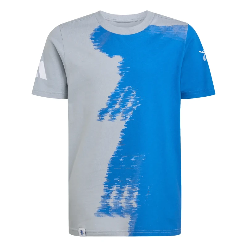 Image of Adidas T-Shirt adidas Jude Bellingham Gris Male M