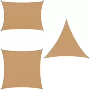 Image of Sun Shade Sail Awning Canopy Garden Patio Sunscreen NEW Sand, Rechteck 3x4m (de) - Detex
