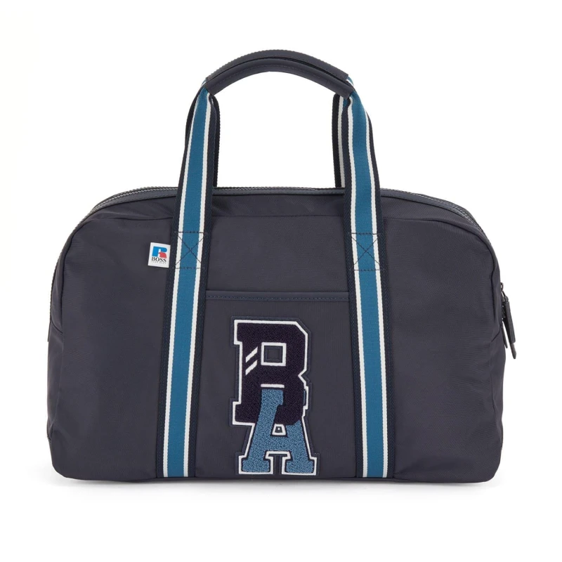 Image of Boss x Russell Athletic Bowling Bag Navy male One Size