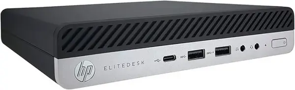 Image of HP Refurbished HP Elitedesk 800 G5 Desktop PC, Intel Core i5-9500T, 8GB RAM, 256GB SSD, Intel UHD, Windows 10 Pro (T1A) D-HPED800G5-UK-T001