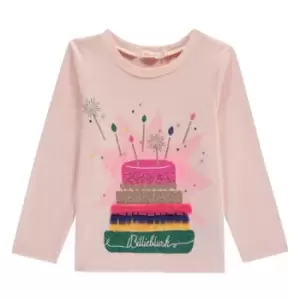 Image of Billieblush Kids Girl Pink Tshirt - Pink Pale