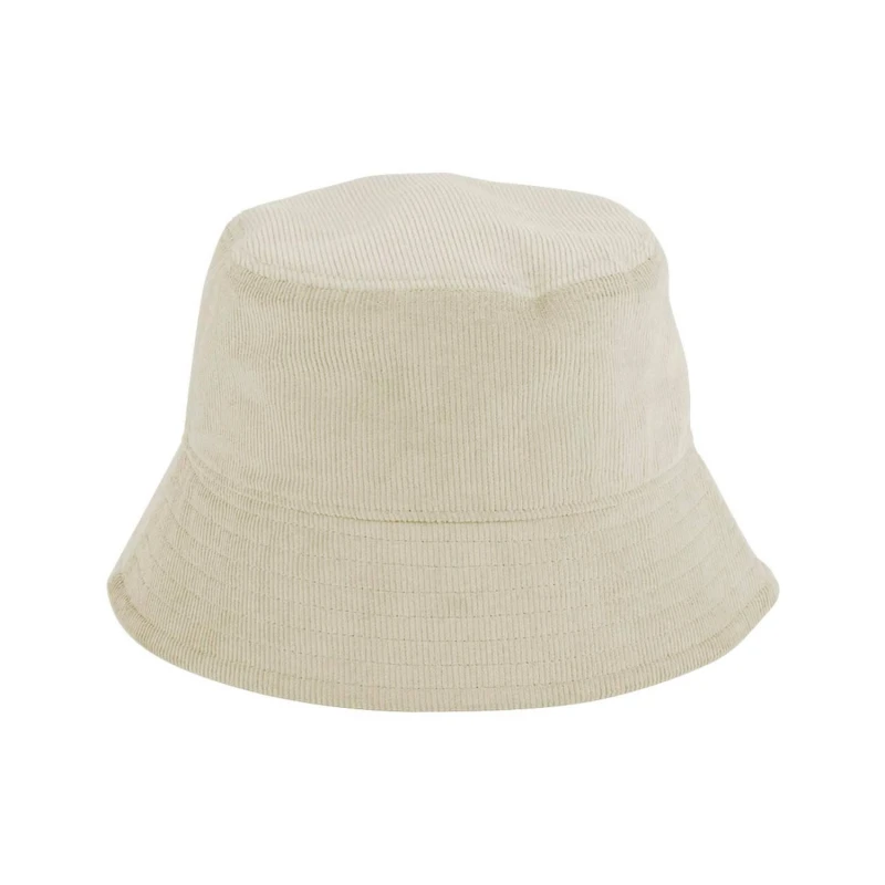 Image of Beechfield Womens EarthAware Cord Bucket Hat in Stone Size: Medium Stone Female M