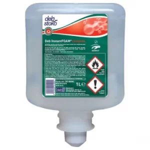 Image of Deb Stoko DIS1000ML InstantFOAM Complete Alcohol-Based Hand Sanit...