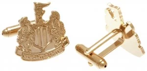 Image of Gold Plated Newcastle United Cufflinks
