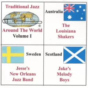 Image of Various Artists - Traditional Jazz Around the World - Volume 1 CD Album - Used