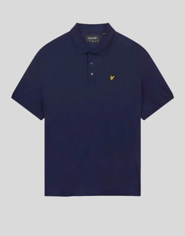 Image of Lyle & Scott Lyle & Scott Logo Polo Shirt White Male 3XL58/60 VY46708