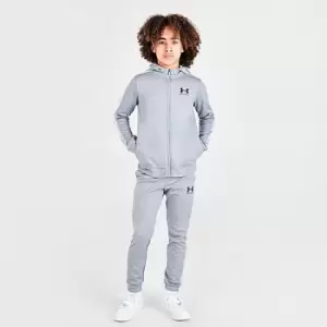 Image of Boys' Under Armour Knit Hooded Track Suit