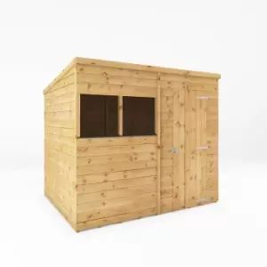 Image of Mercia 8ft x 6ft Premium Shiplap Pent Shed