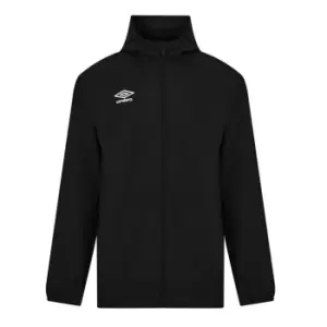 Image of Umbro Club Shower Jacket Mens - Black