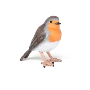 Image of Papo Wild Animal Kingdom Robin Toy Figure, 3 Years or Above,...
