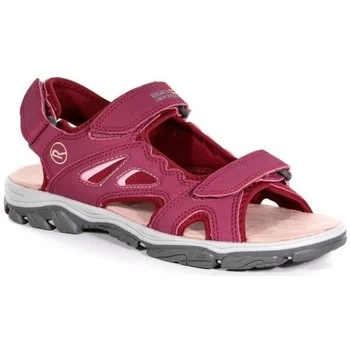 Image of Regatta LADY HOLCOMBE Vented Sandals womens Sandals in Red,8
