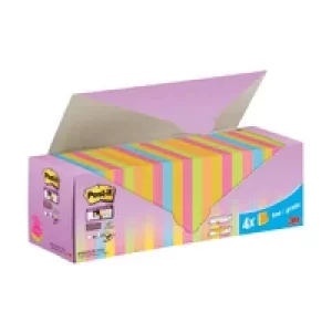 Image of Post-it Sticky Z-Notes Colour Cabinet 76x76mm (Pack of 24) 7100236587