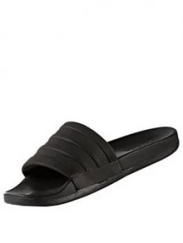 Image of adidas Originals Adilette Comfort Slider, Black, Size 8, Men