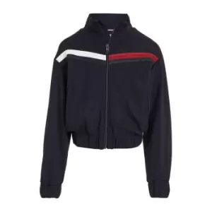 Image of Tommy Hilfiger Global Stripe Zip Through - Blue