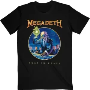 Image of Megadeth - RIP Anniversary Unisex XX-Large T-Shirt - Black