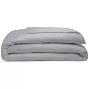 Image of Belledorm Pima Cotton 450 Thread Count Duvet Cover (Kingsize) (Platinum) - Platinum
