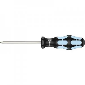 Image of Wera 3355 Workshop Pillips screwdriver PZ 2 Blade length 100 mm DIN ISO 8764-PZ