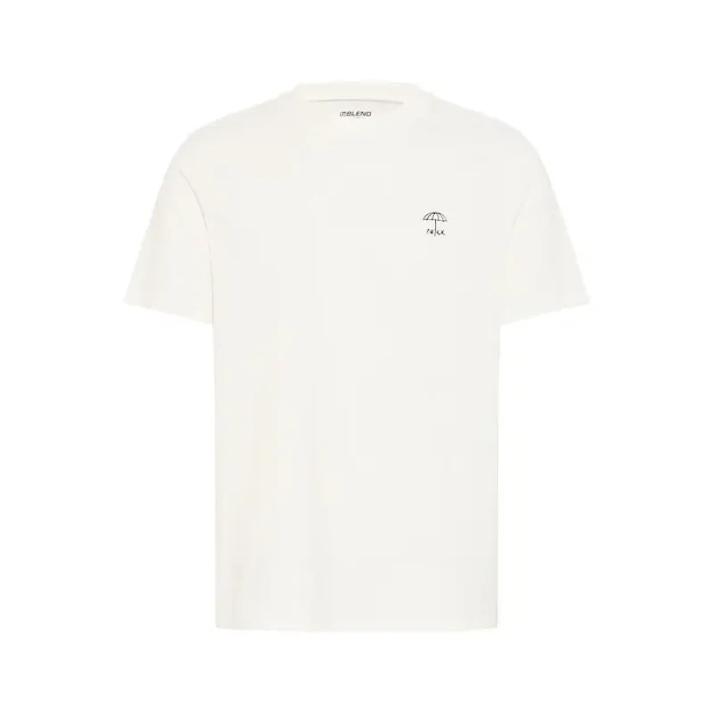Image of Blend T-Shirt Blend Jens Blanc Male XL
