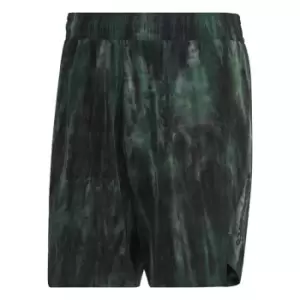 Image of adidas Workout Spray Dye Shorts Mens - Green Oxide / Shadow Green / B