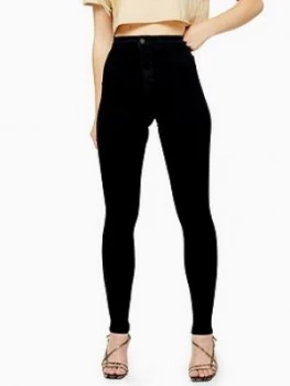 Image of Topshop Tall Holding Power Joni Skinny Jeans - Black