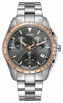 Image of RADO XXL HyperChrome Chronograph Stainless Steel Grey Dial Watch