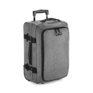 Image of BagBase Unisex Escape Carry-On Wheelie Bag (One Size) (Grey Marl)